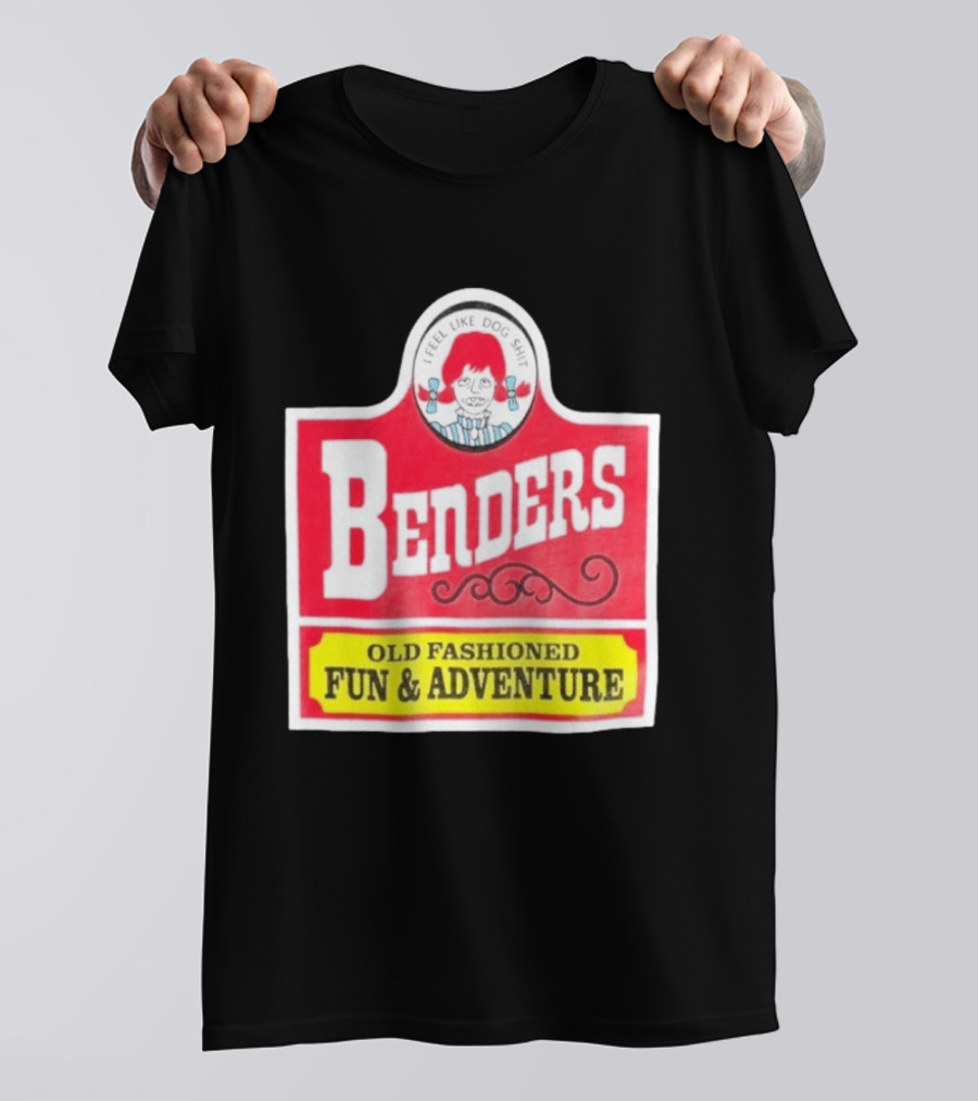 Benders Old Fashioned Fun Adventure I Feel Like Dog T-Shirt