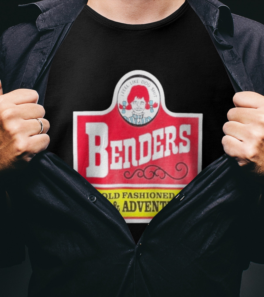 Benders Old Fashioned Fun Adventure I Feel Like Dog T-Shirt