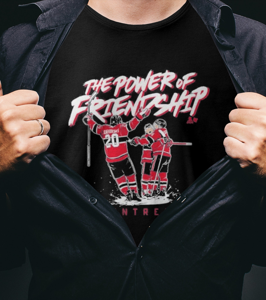The Power Of Friendship Cole Caufield Nick Suzuki Juraj Slafkovsky Montreal T-Shirt
