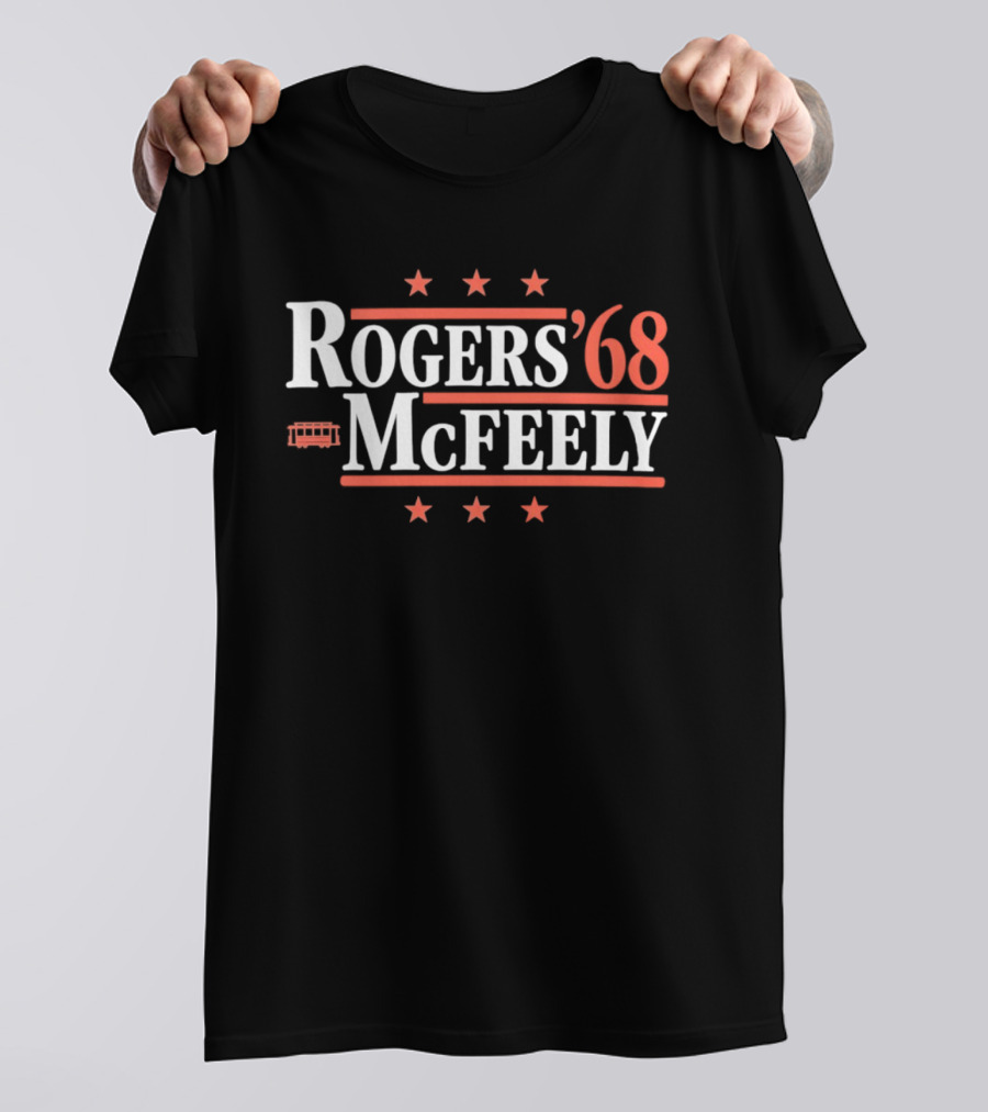 Rogers '68 McFeely Small Bus Vintage Stars T-Shirt