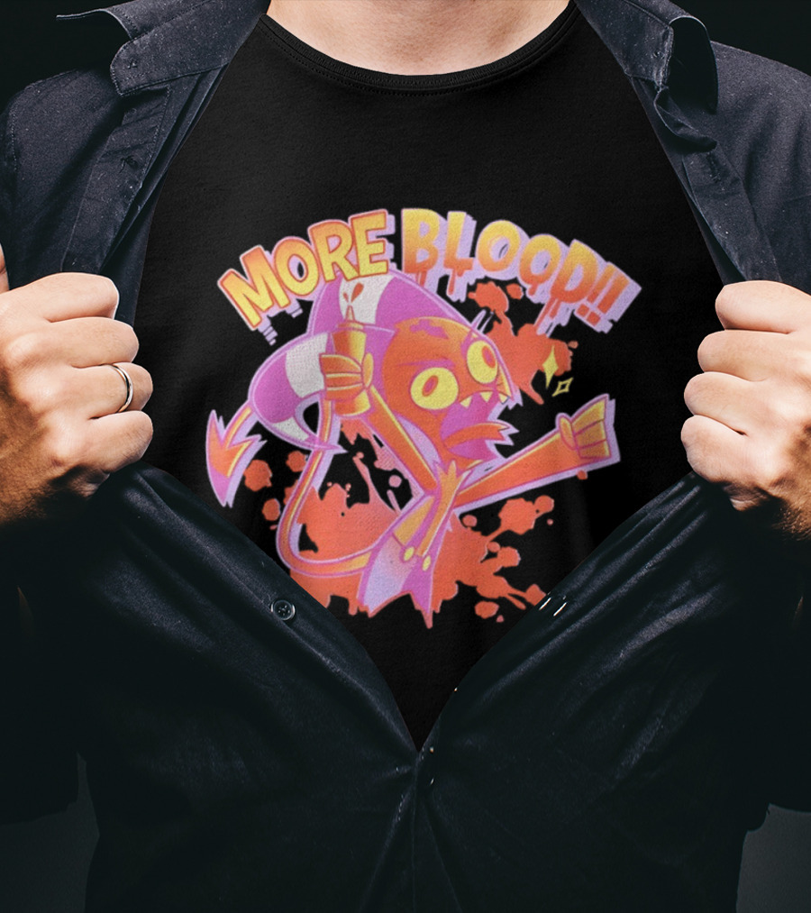 Helluva Boss More Blood Blitz Animated T-Shirt