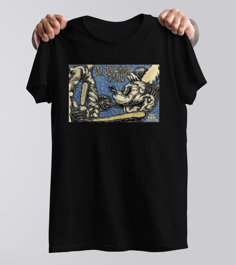 Claypool Lennon Delirium The Frog Brigade May 20 2026 Reno Events Center NV T-Shirt