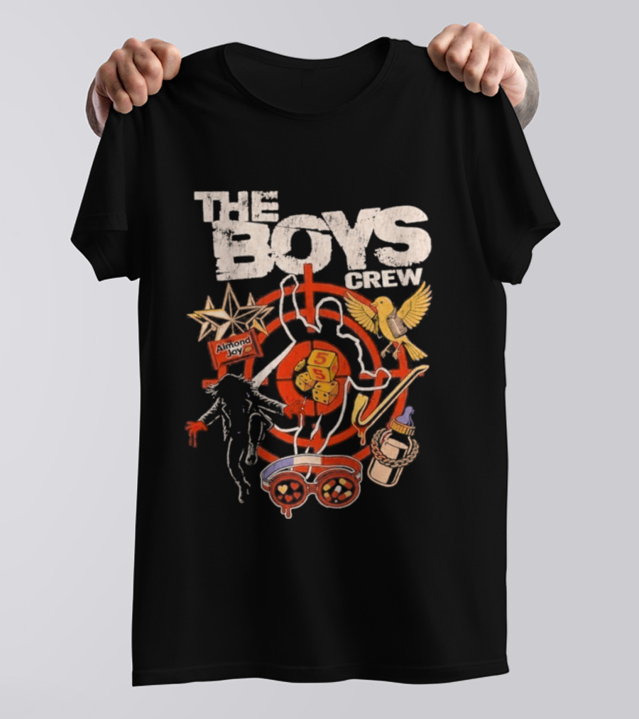 The Boys Crew 2026 Target Symbol With Iconic Superhero T-Shirt