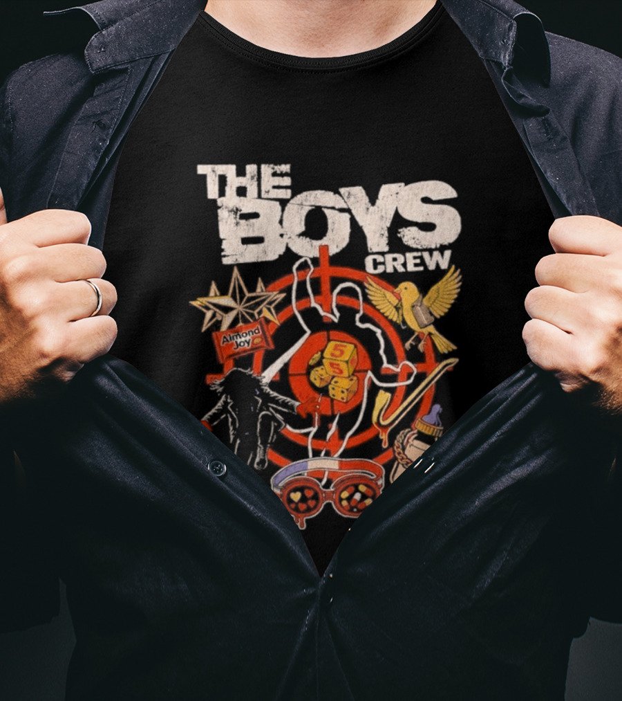 The Boys Crew 2026 Target Symbol With Iconic Superhero T-Shirt