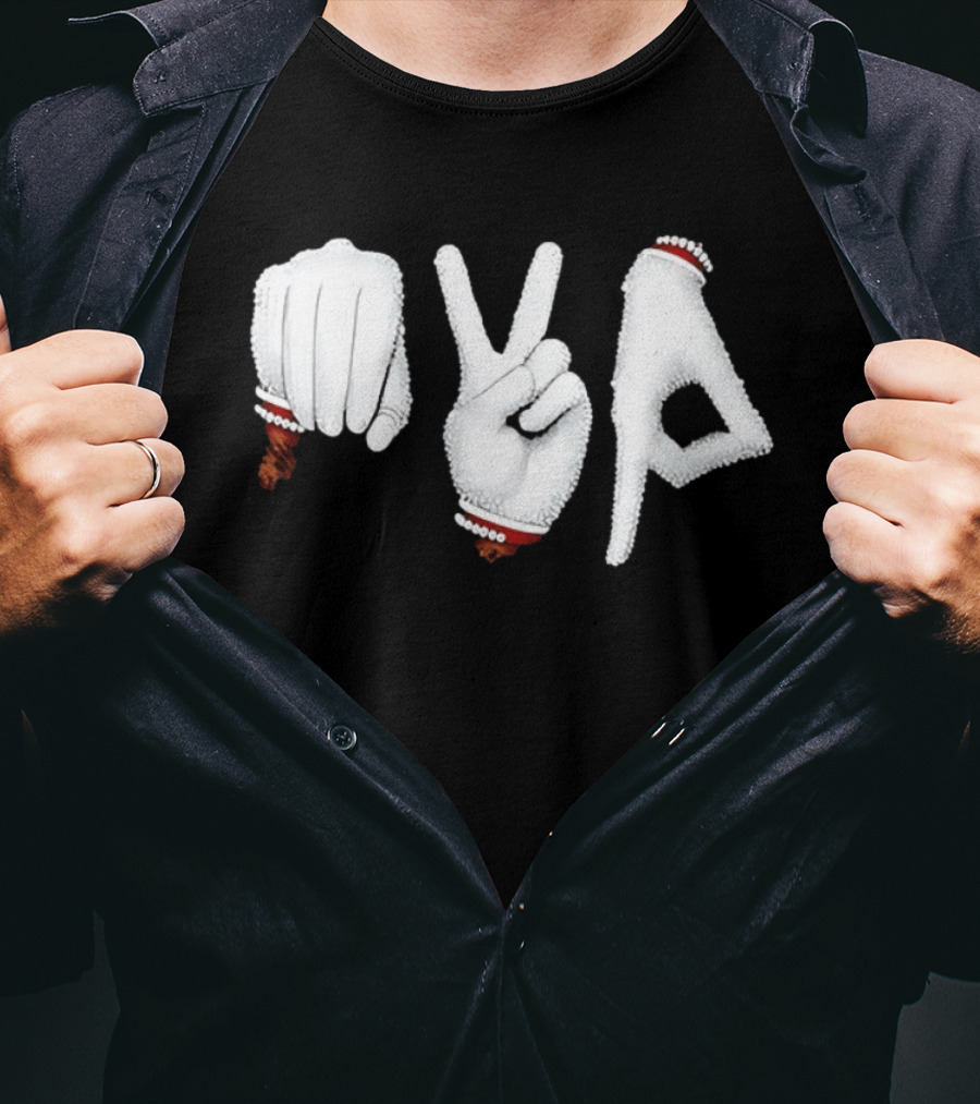 Shai Gilgeous Alexander SGA Basketball Hand Gesture T-Shirt