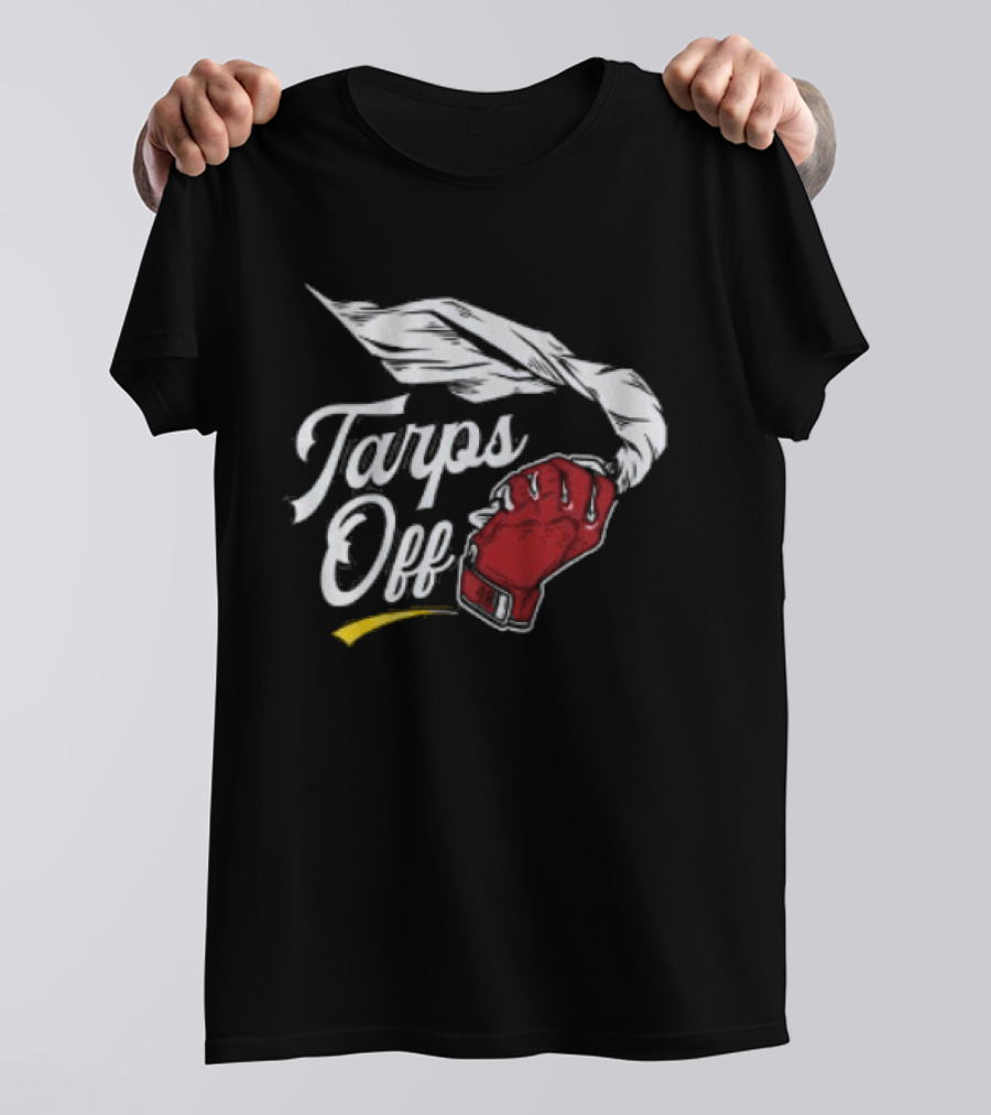St. Louis Baseball Tarps Off Red Chair Sports Fan T-Shirt