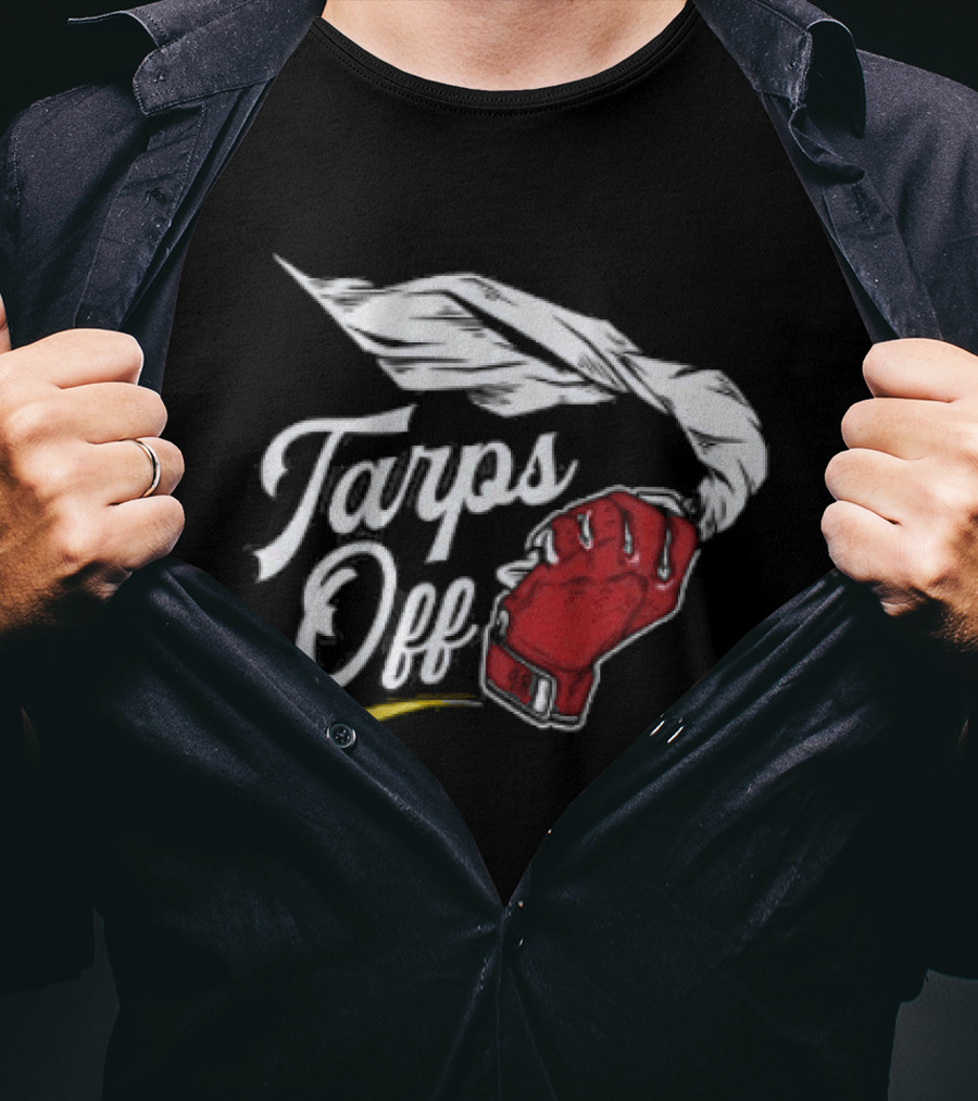 St. Louis Baseball Tarps Off Red Chair Sports Fan T-Shirt