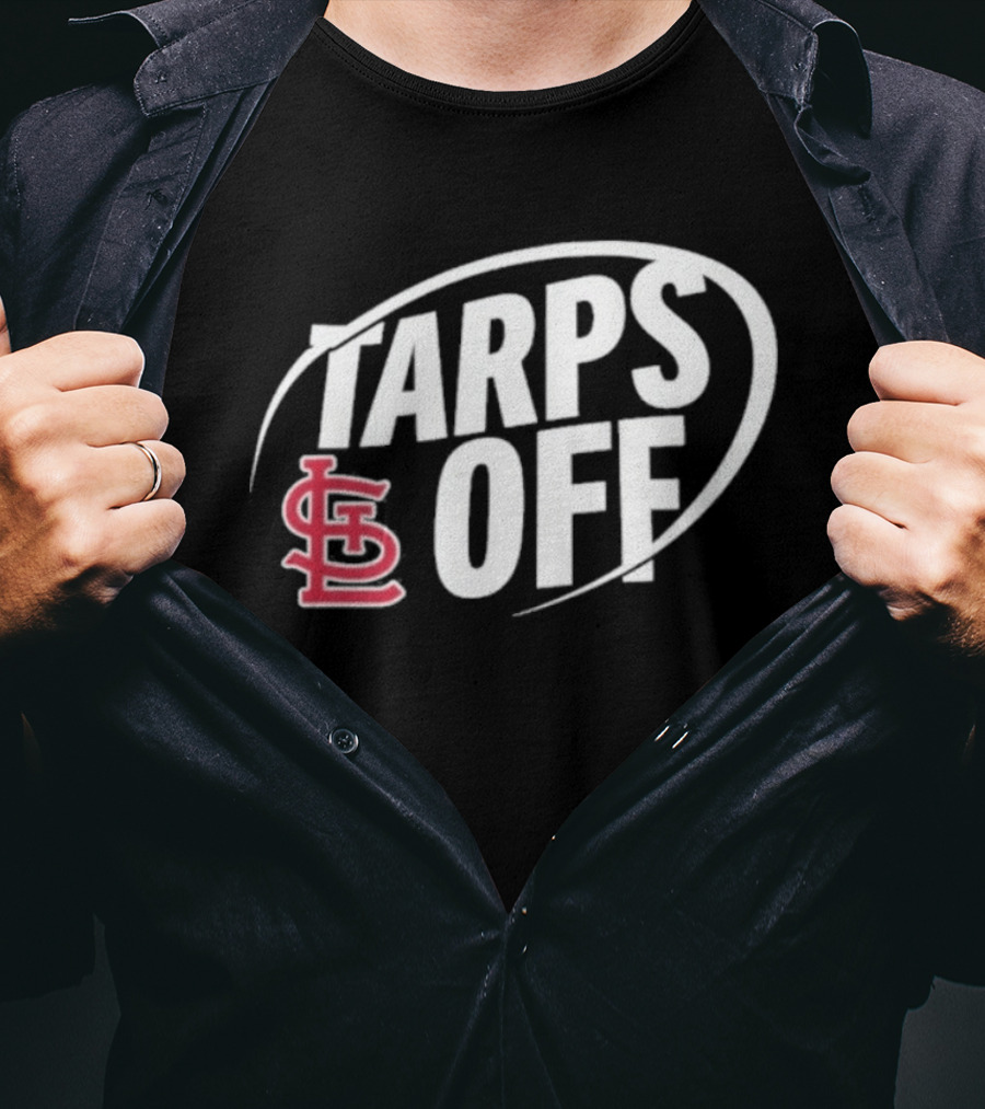 St. Louis Cardinals Tarps Off STL T-Shirt