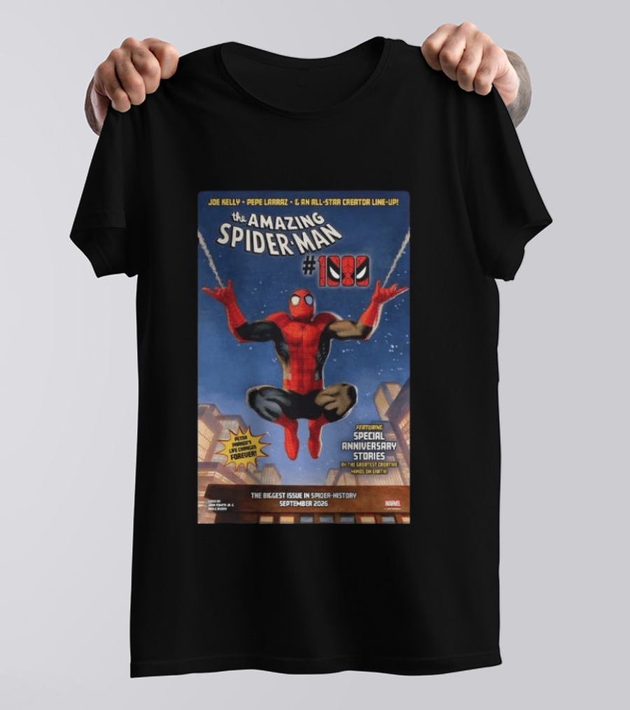 The Amazing Spider Man 1000 Special Anniversary Stories Greatest Creative Hands On Earth Marvel 2025 T-Shirt
