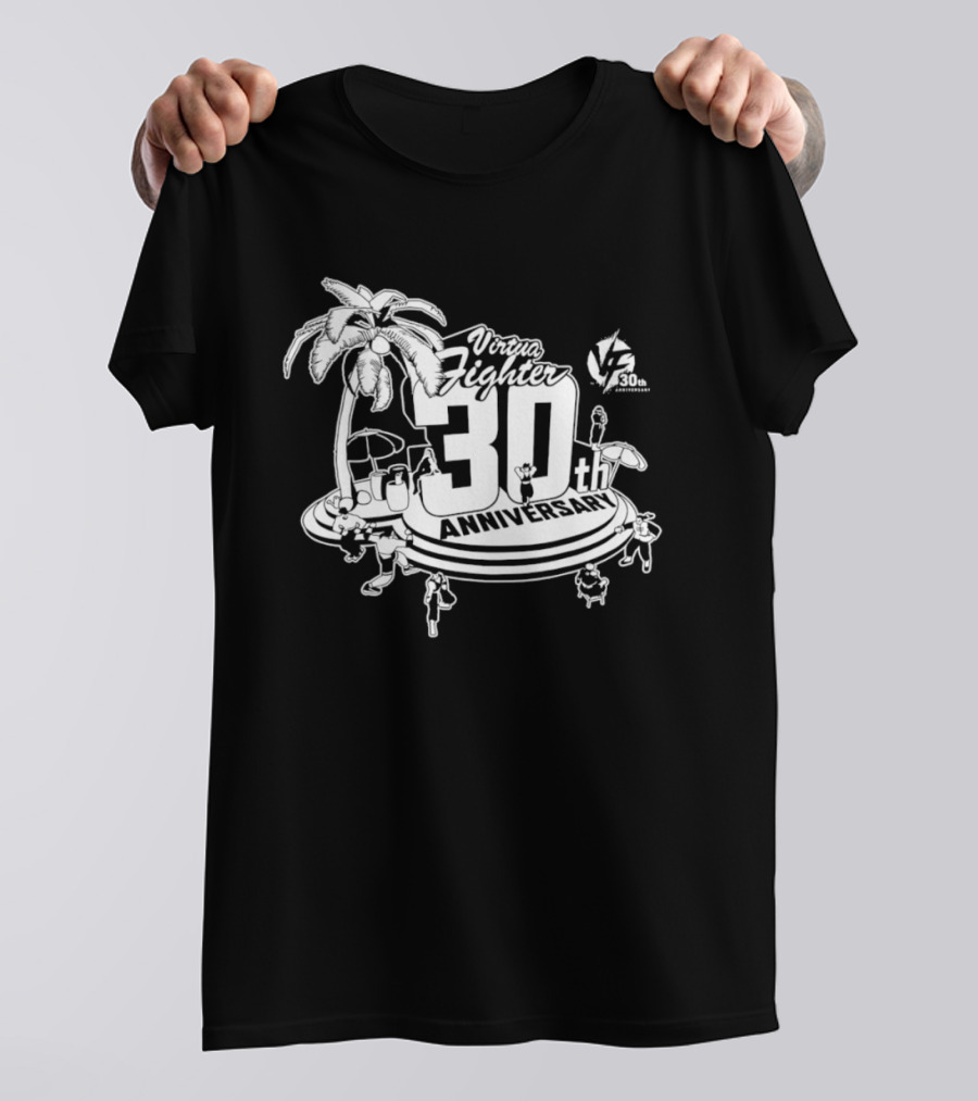 Virtua Fighter 30th Anniversary Palm Island Celebration T-Shirt