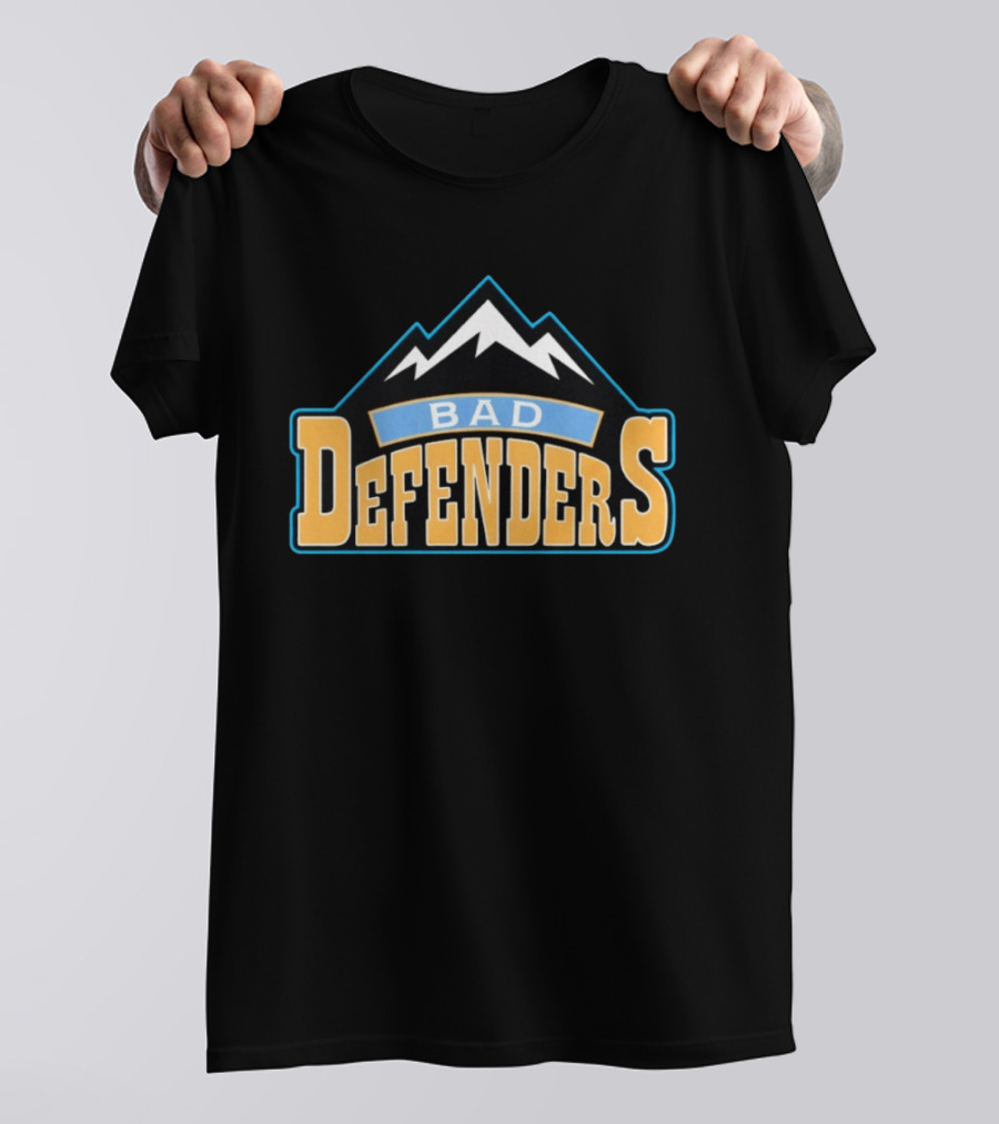 Bad Defenders Basketball Mountains T-Shirt