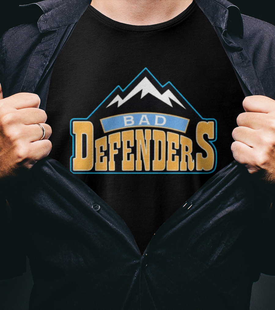 Bad Defenders Basketball Mountains T-Shirt