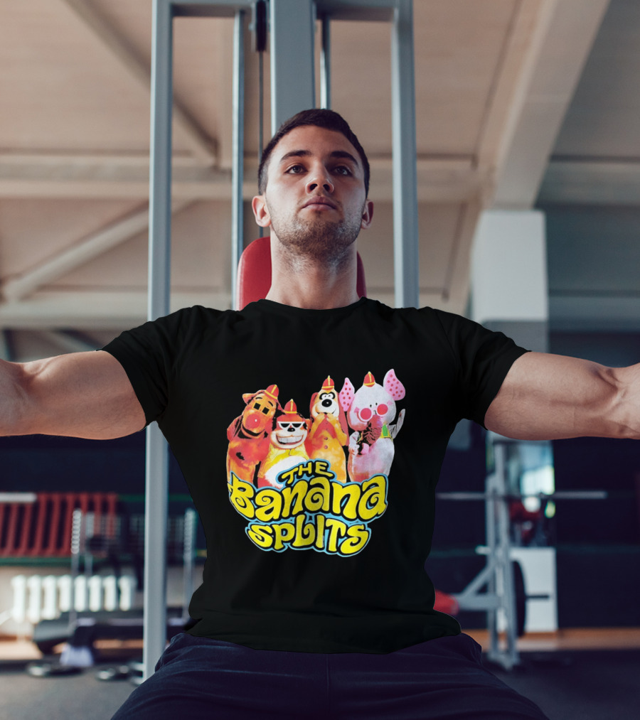 The Banana Splits Characters Hanna Barbera Retro Animation Series T-Shirt