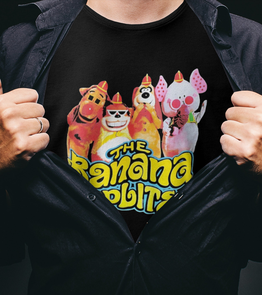 The Banana Splits Characters Hanna Barbera Retro Animation Series T-Shirt