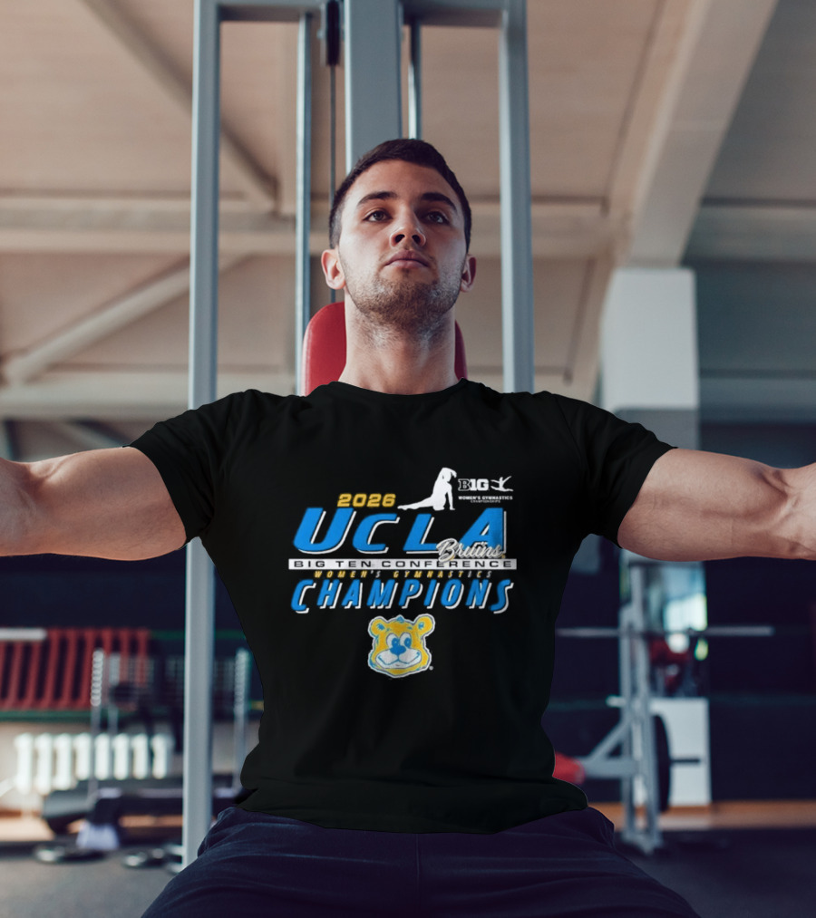 2023 UCLA Bruins Gymnastics Women's Big Ten Champions T-Shirt