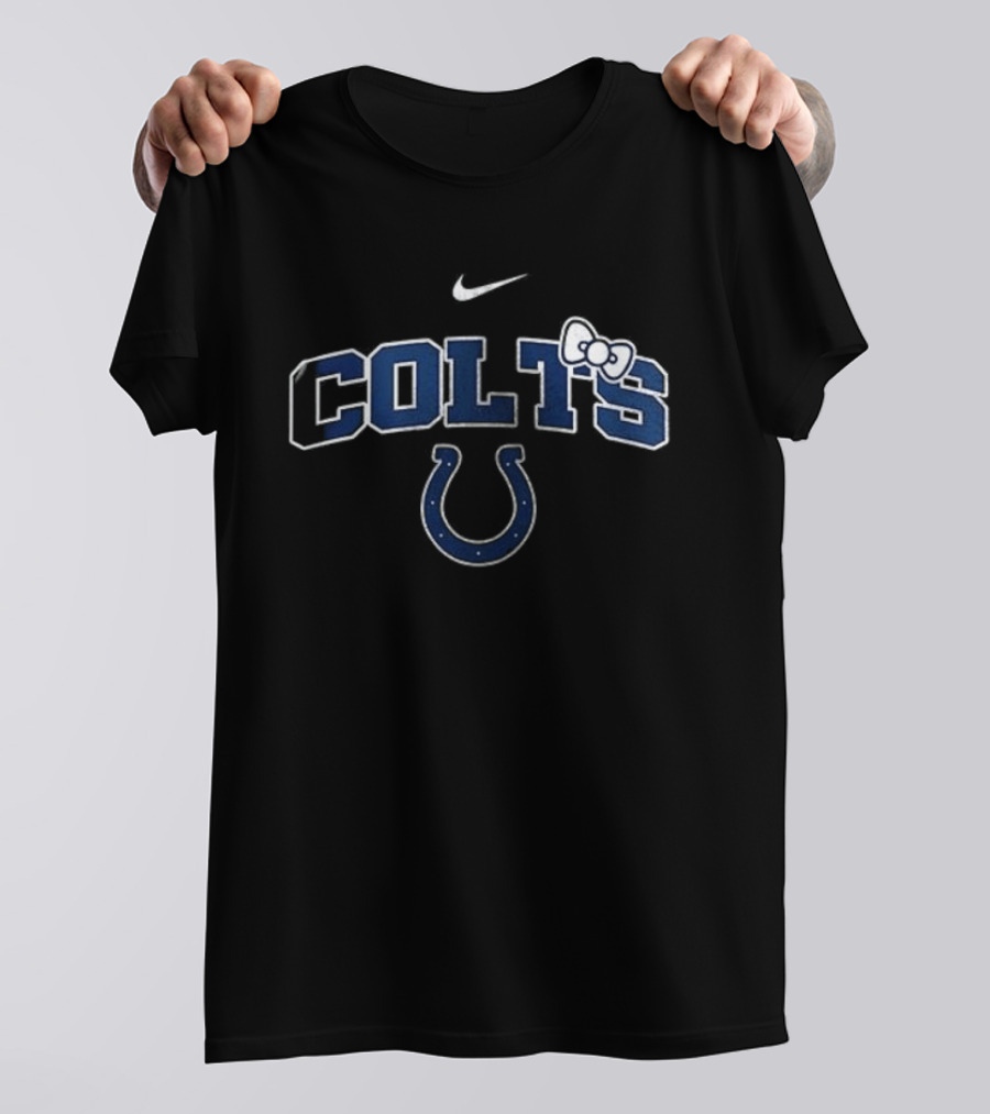 Indianapolis Colts Hello Kitty Nurse Nike Collaboration T-Shirt