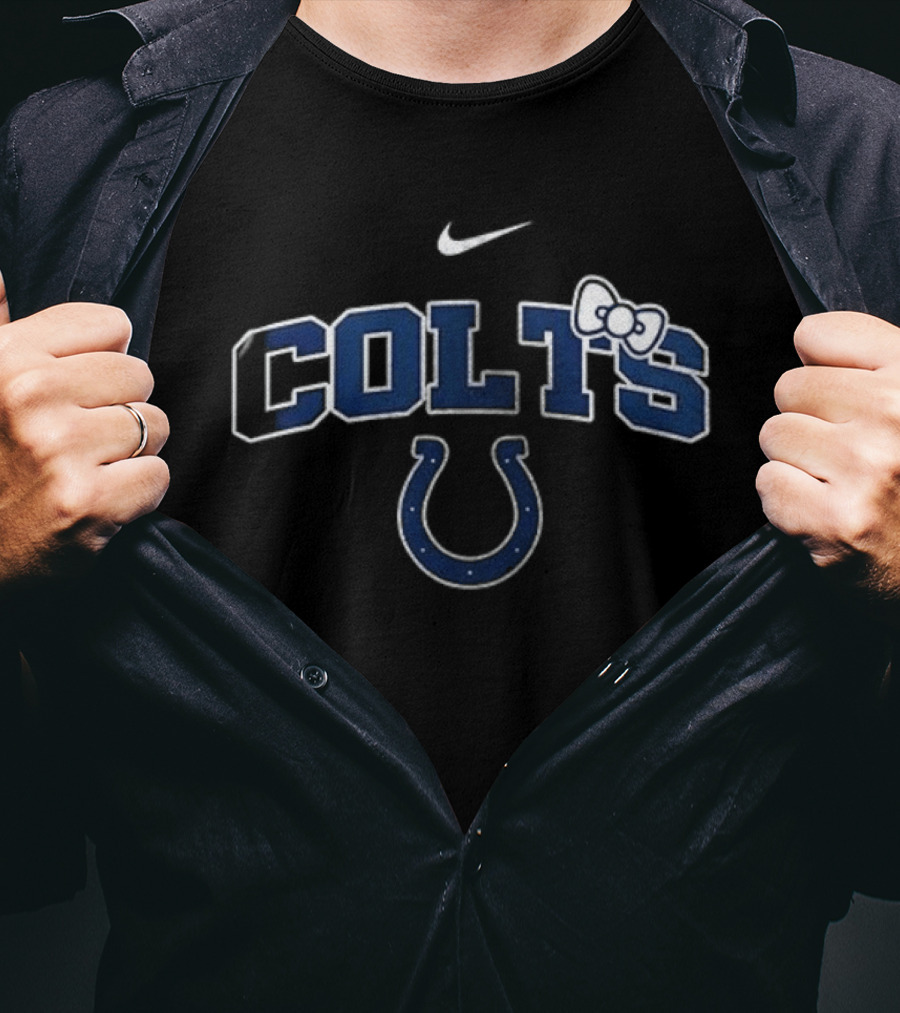 Indianapolis Colts Hello Kitty Nurse Nike Collaboration T-Shirt