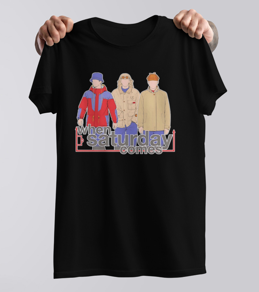 When Saturday Comes Terrace Casual CP T-Shirt