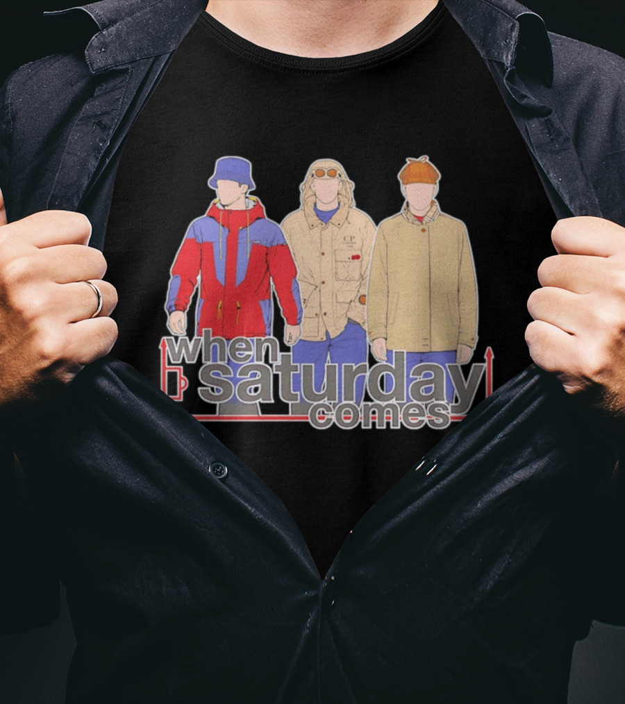 When Saturday Comes Terrace Casual CP T-Shirt