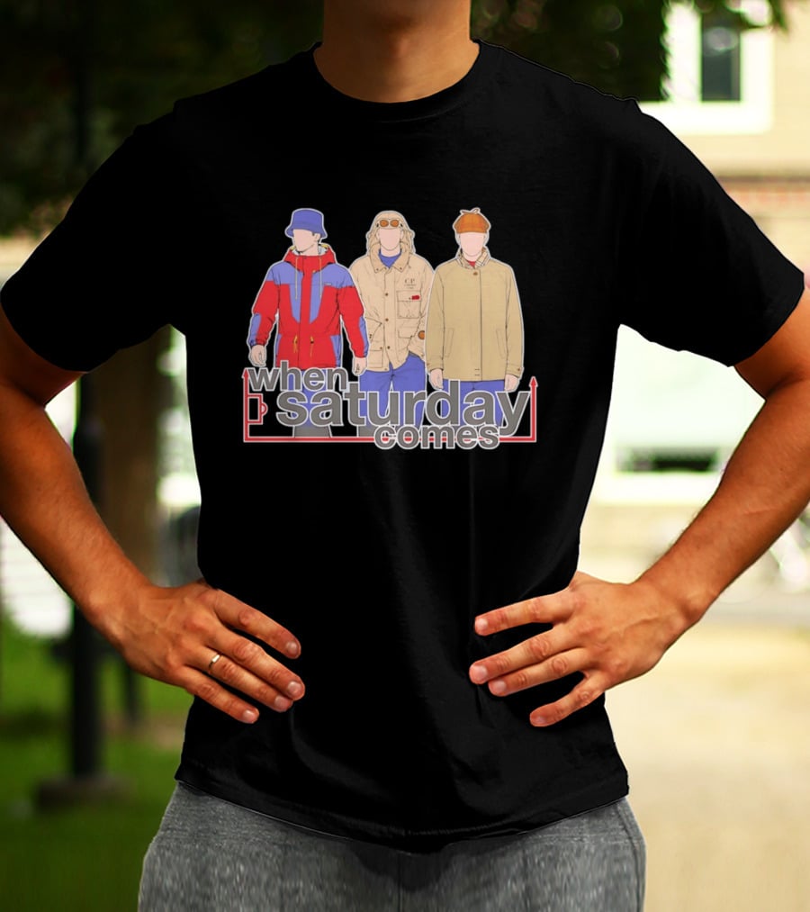 When Saturday Comes Terrace Casual CP T-Shirt