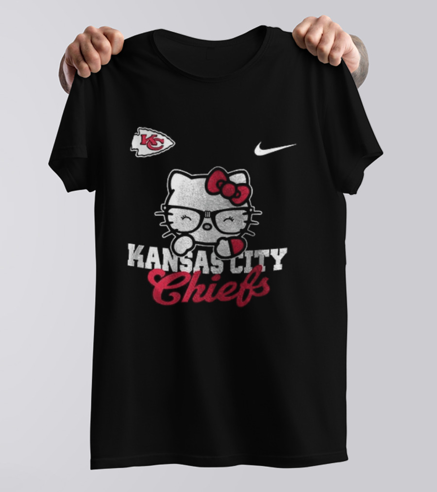 Kansas City Chiefs Hello Kitty Nike Collaboration T-Shirt
