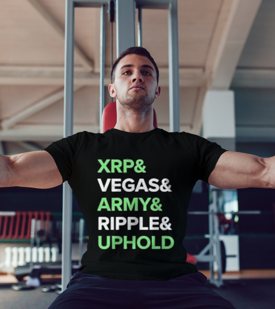 XRP Vegas Army Ripple Uphold 2026 T-Shirt