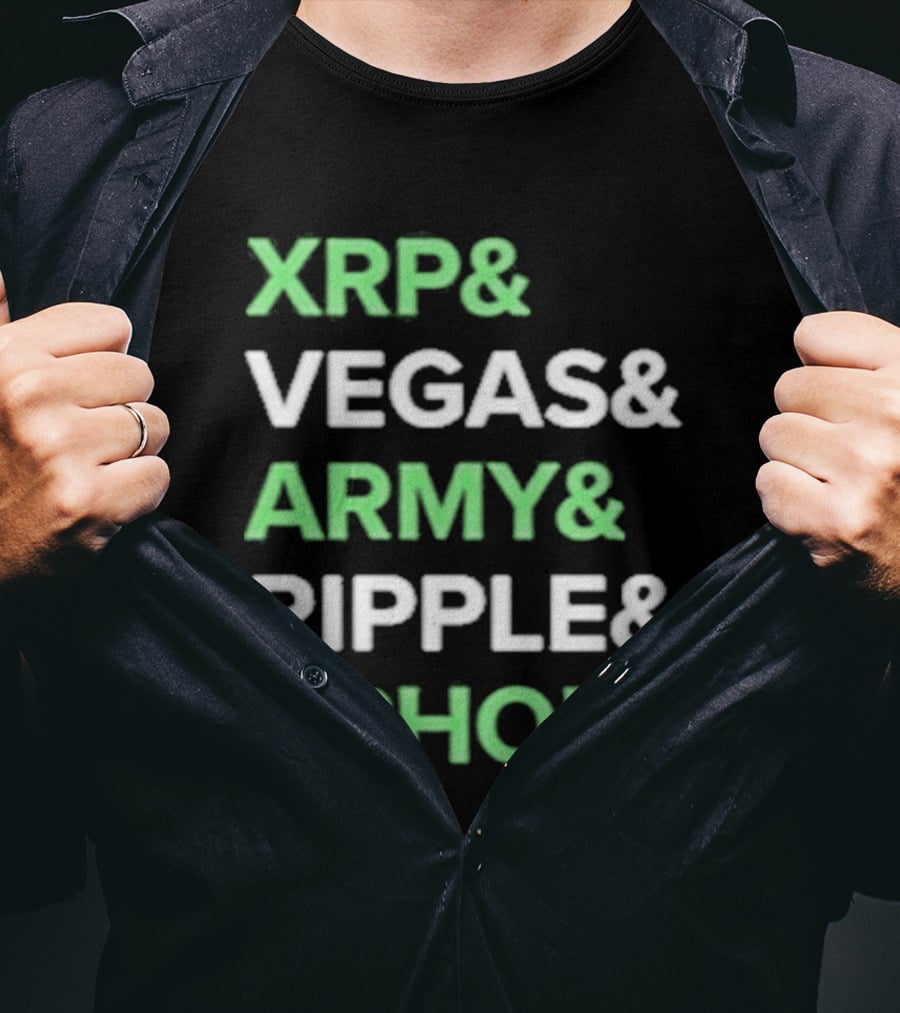 XRP Vegas Army Ripple Uphold 2026 T-Shirt
