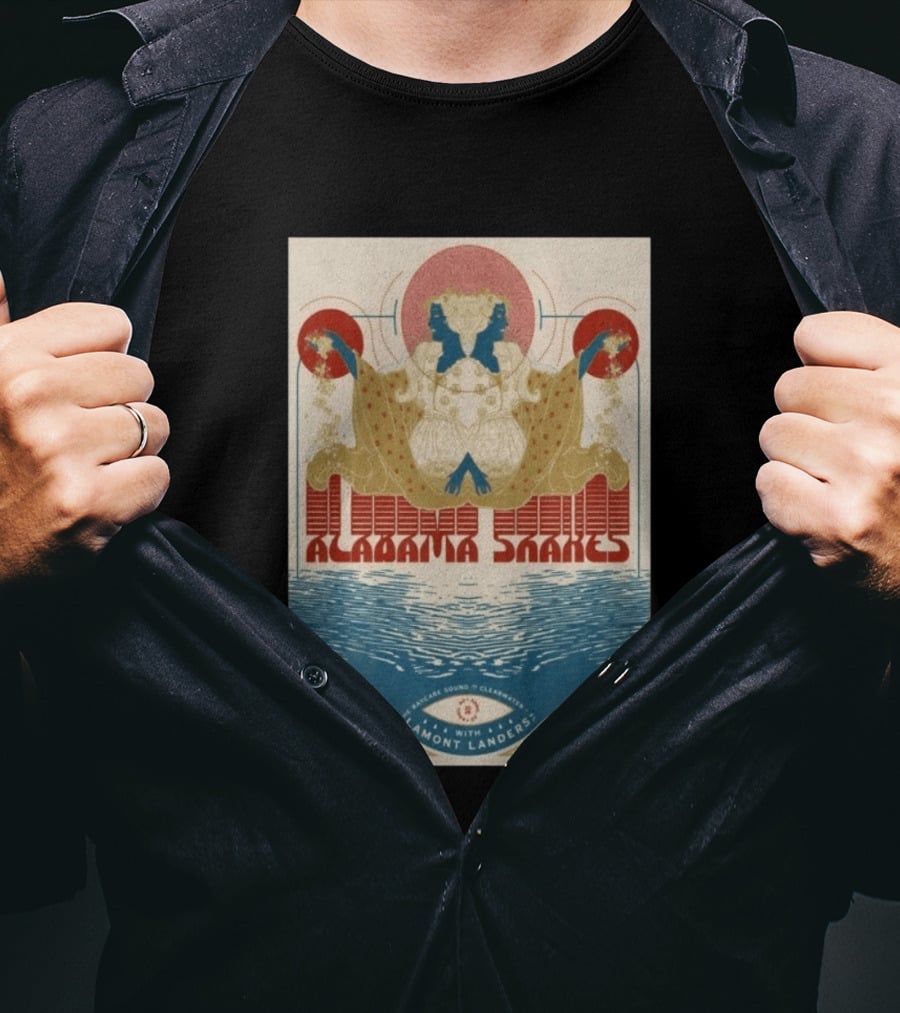 Alabama Shakes Clearwater Sound Lamont Landers April 30 2026 T-Shirt