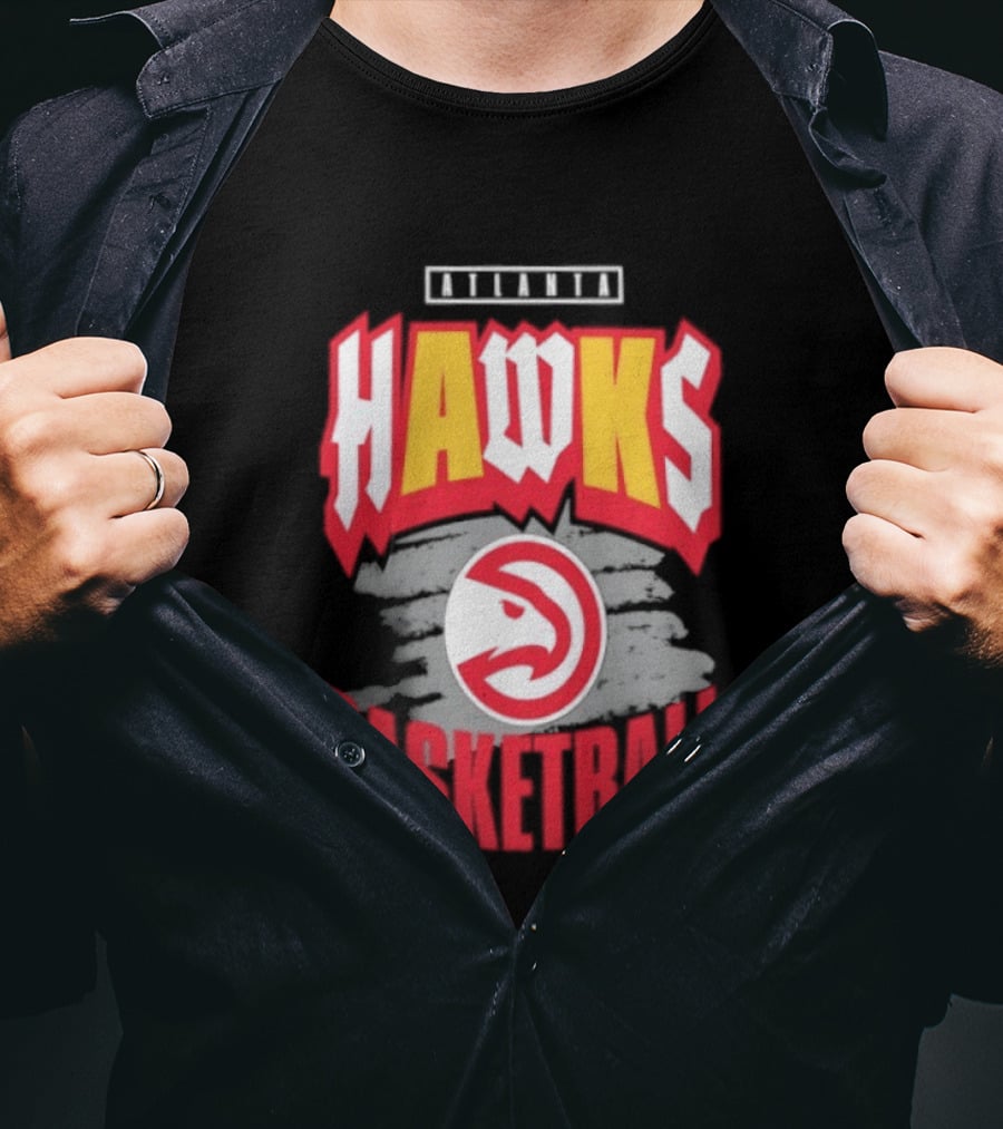 NBA 2026 Atlanta Hawks Basketball Game Night T-Shirt