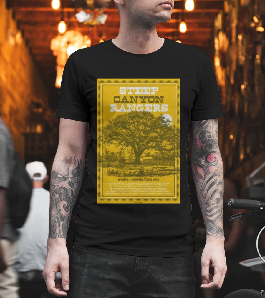 Steep Canyon Rangers Spring Summer Tour 2026 T-Shirt