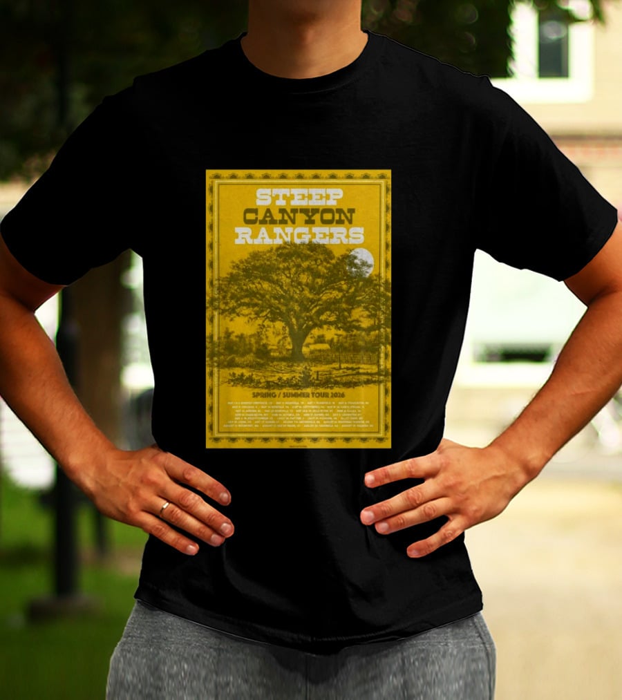 Steep Canyon Rangers Spring Summer Tour 2026 T-Shirt