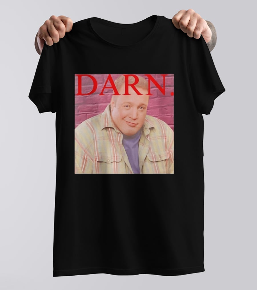 Darn Kevin James The King Of Queens Meme Red T-Shirt