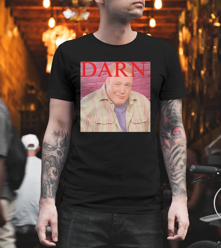 Darn Kevin James The King Of Queens Meme Red T-Shirt