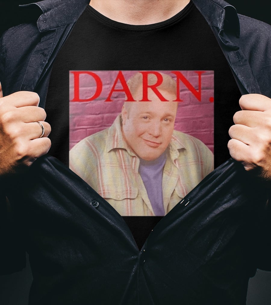 Darn Kevin James The King Of Queens Meme Red T-Shirt
