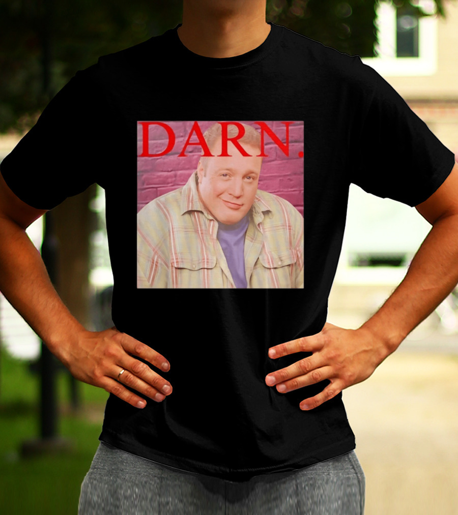 Darn Kevin James The King Of Queens Meme Red T-Shirt