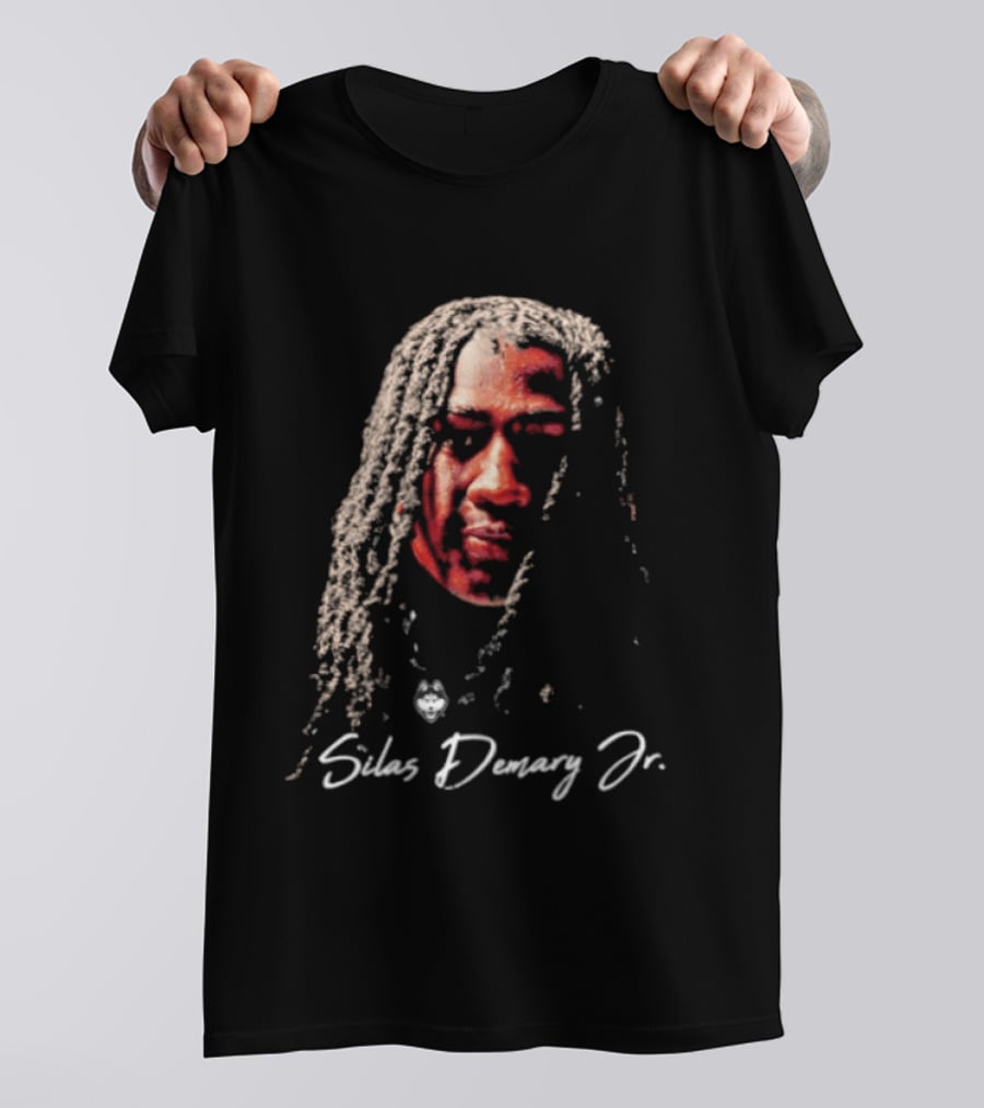 NCAA Men’s Basketball UConn Huskies Silas Demary Jr Game Face T-Shirt