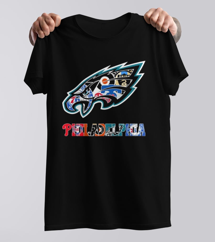 Philadelphia Eagles And Sports Teams Symbolic T-Shirt
