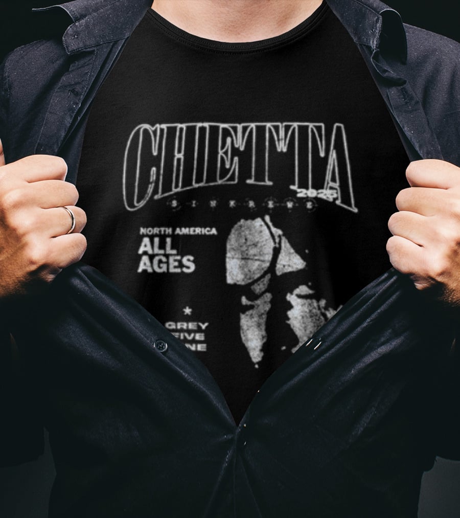 Chetta Sin Krewe Greyday 2025 Tour Atlanta September 11 At Aisle 5 T-Shirt