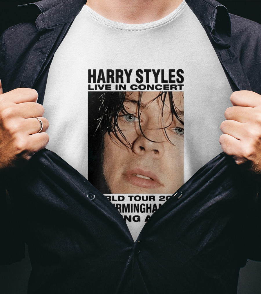 Harry Styles Live In Concert World Tour 2018 Birmingham UK Genting Arena T-Shirt