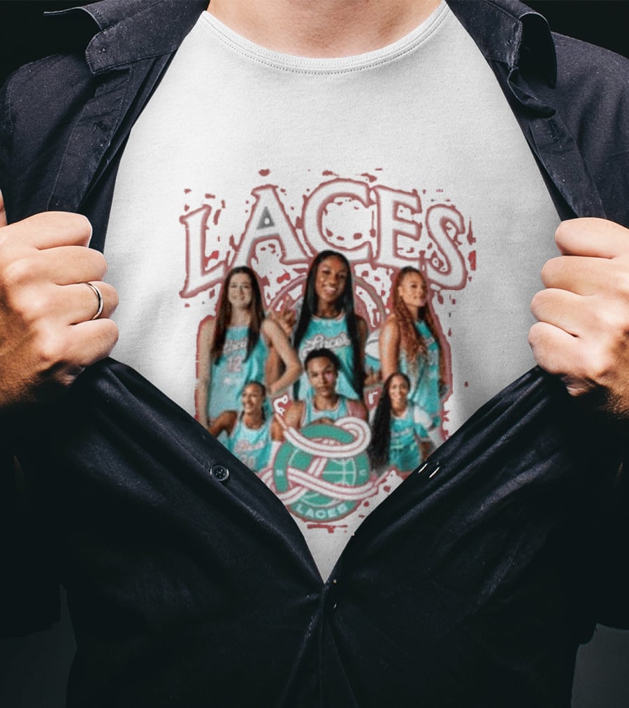 Laces Basketball Club Team Player Roster T-Shirt