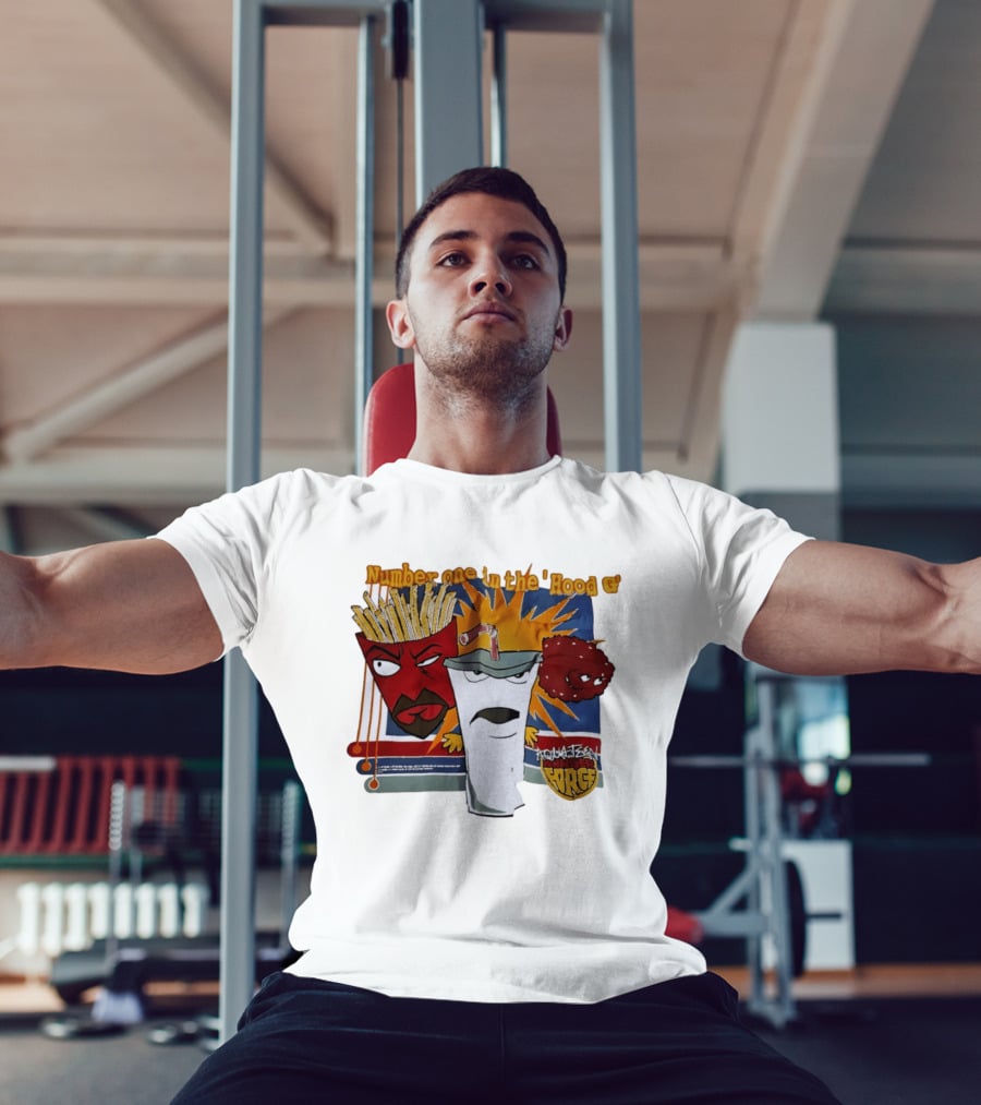 Number One In The 'Hood G Aqua Teen Hunger Force Frylock Master Shake Meatwad T-Shirt