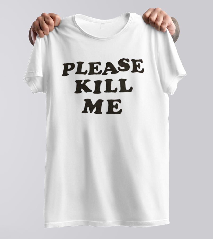Please Kill Me Punk Rock History Book And Phrase T-Shirt