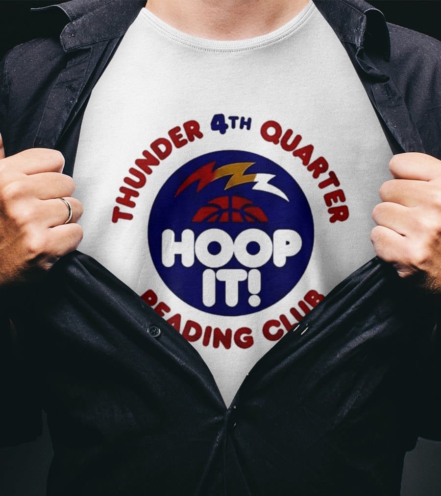 Thunder 4th Quarter Hoop It Reading Club T-Shirt