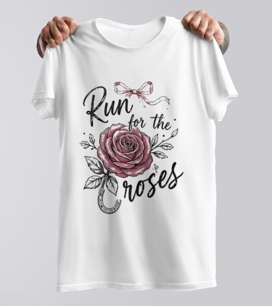 Run For The Roses Talk Derby To Me T-Shirt