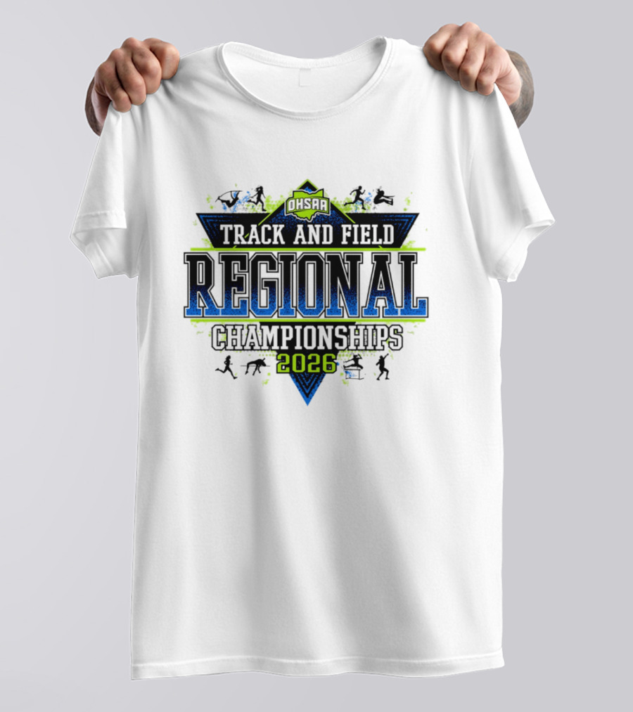 OHSAA 2026 Track And Field Regional Championships T-Shirt