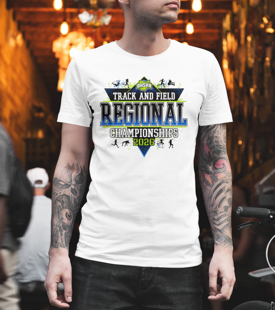 OHSAA 2026 Track And Field Regional Championships T-Shirt