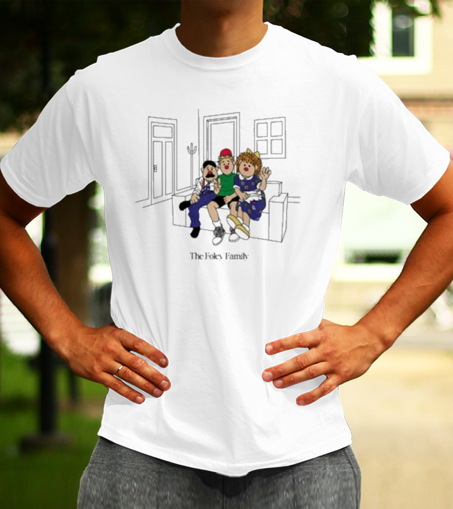 Big Comfy Couch The Foley Family Cartoon Characters Loonette Molly Couch T-Shirt