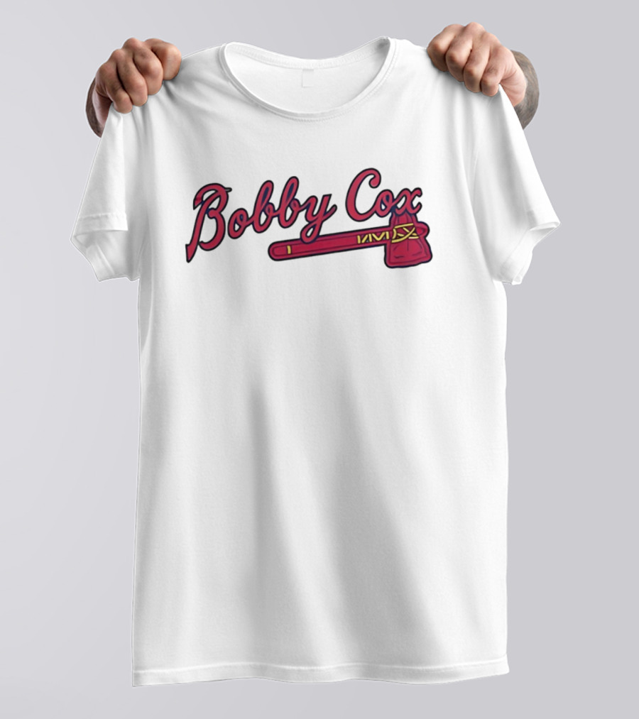 Bobby Cox Atlanta Braves The Skipper Legend 1941 2026 T-Shirt