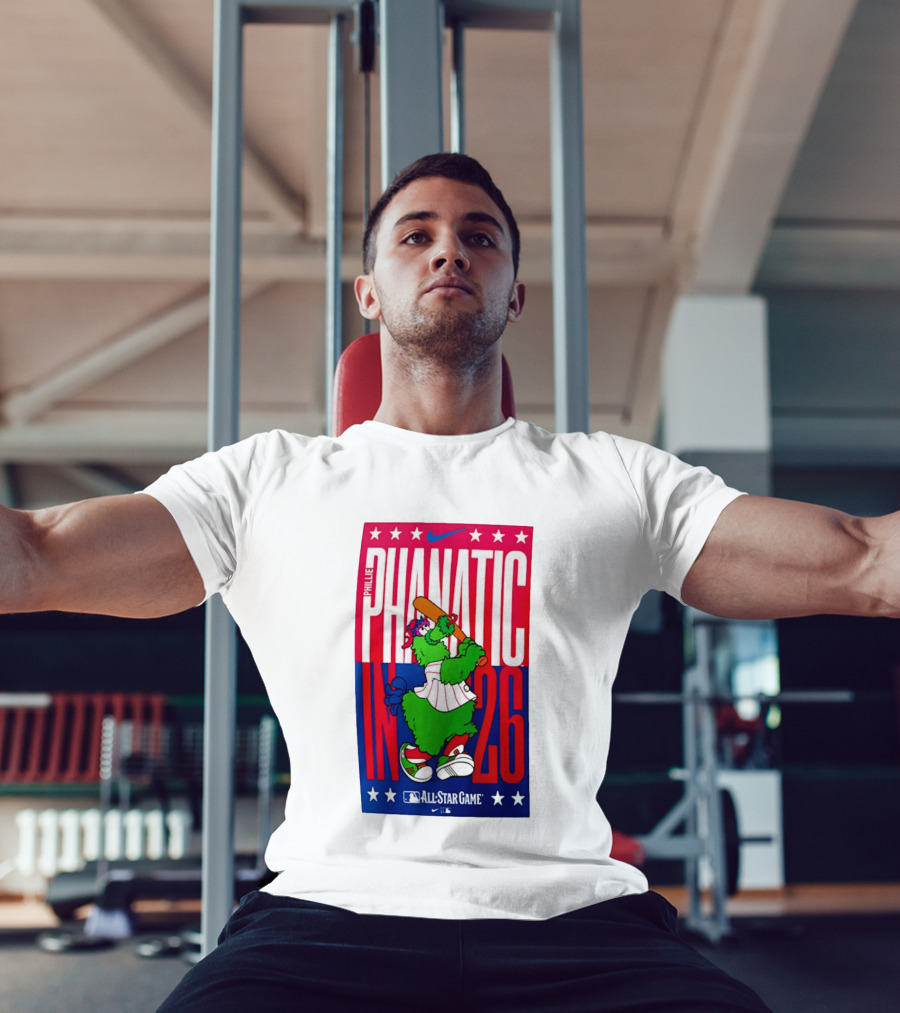 Phillie Phanatic MLB All Star Game 2026 Nike T-Shirt