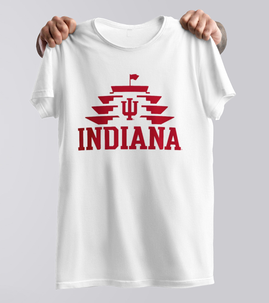 Indianapolis Motor Speedway Indiana Hoosiers IU Racing T-Shirt